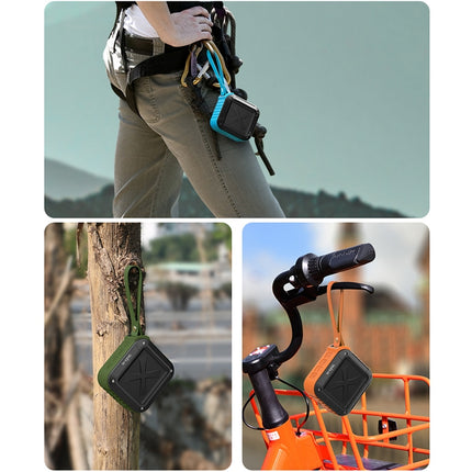 W-KING S7 Mini Wireless Waterproof Loudspeaker With TF/FM/AUX/NFC Bluetooth Bike Speaker(black)-garmade.com