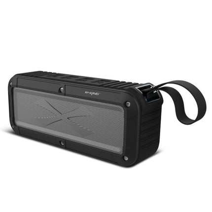 W-KING S20 Loudspeakers IPX6 Waterproof Bluetooth Speaker Portable NFC Bluetooth Speaker for Outdoors / Shower / Bicycle FM Radio (Black)-garmade.com