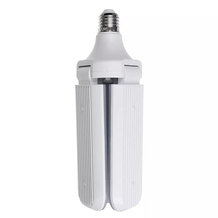 45W E27 LED Bulb SMD2835 228leds Super Bright Foldable Fan Blade Angle Adjustable Ceiling Lamp Home Energy Saving Lights(Warm White)-garmade.com