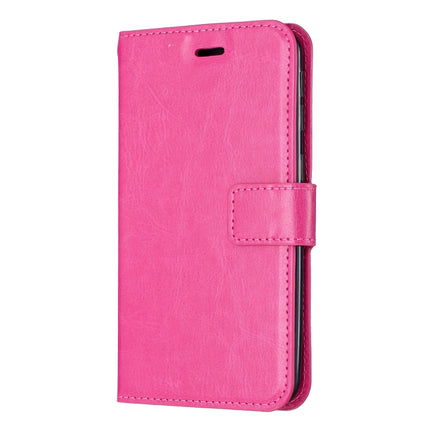 Crazy Horse Texture Horizontal Flip Leather Case with Holder & Card Slots & Wallet & Photo Frame for iPhone 11 Pro Max(rose)-garmade.com