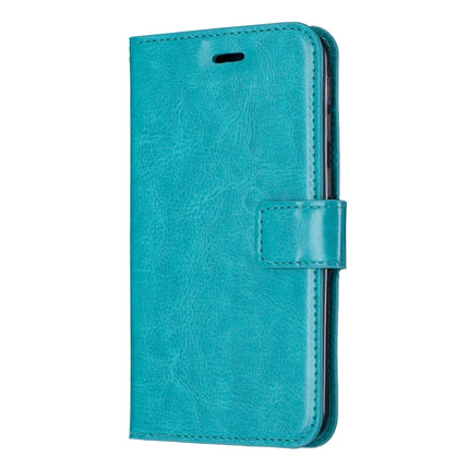 Crazy Horse Texture Horizontal Flip Leather Case with Holder & Card Slots & Wallet & Photo Frame for iPhone 11 Pro Max(blue)-garmade.com