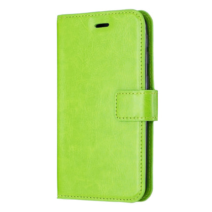 Crazy Horse Texture Horizontal Flip Leather Case with Holder & Card Slots & Wallet & Photo Frame for iPhone 11 Pro Max(green)-garmade.com
