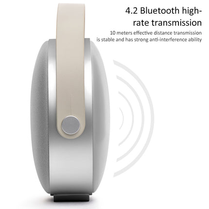 W-KING T8 HIFI Speaker 30W High Power Portable Bluetooth Speaker Wireless with FM Radio for Mobile Bluetooth Speaker(white)-garmade.com