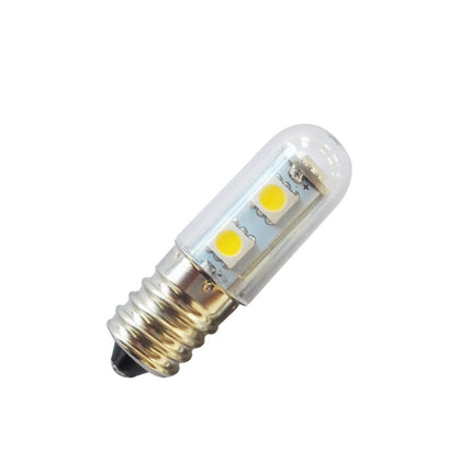 E14 screw light LED refrigerator light bulb 1W 220V AC 7 light SMD 5050 ampere LED light refrigerator home(Warm White)-garmade.com