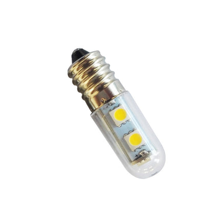 E14 screw light LED refrigerator light bulb 1W 220V AC 7 light SMD 5050 ampere LED light refrigerator home(Cool White)-garmade.com