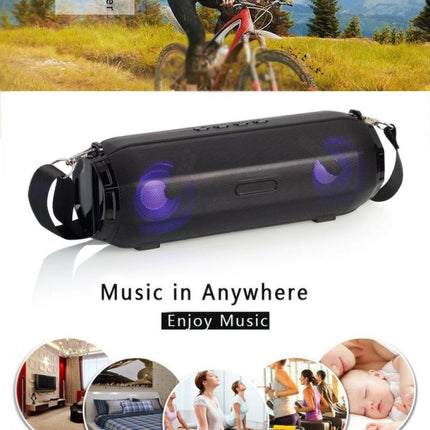 LZ33 LED Portable Wireless Bluetooth Speaker Stereo Speakerphone Music Speakers for Computer with TF FM-garmade.com