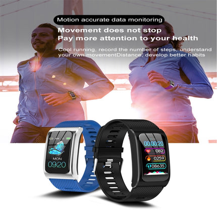 AK12 1.14 inch IPS Color Screen Smart Watch IP68 Waterproof,Metal Watchband,Support Call Reminder /Heart Rate Monitoring/Blood Pressure Monitoring/Sleep Monitoring/Predict Menstrual Cycle Intelligently(Black)-garmade.com