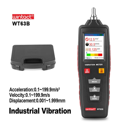 WINTACT WT63B Handheld Vibration Analyzer Digital Vibration Meter-garmade.com