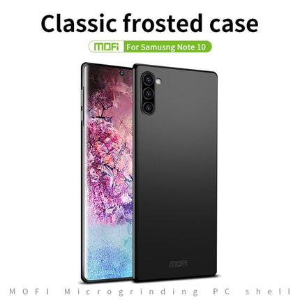 MOFI Frosted PC Ultra-thin Hard Case for Galaxy Note10(Blue)-garmade.com