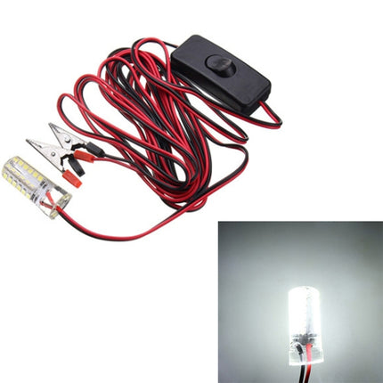 3W 48 LEDs SMD 2835 500LM Boat Fishing Lighting Attract Fish Underwater Night Lights(Cool White)-garmade.com