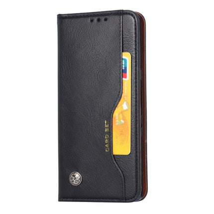 Knead Skin Texture Horizontal Flip Leather Case for iPhone 11 Pro Max , with Photo Frame & Holder & Card Slots & Wallet(Black)-garmade.com