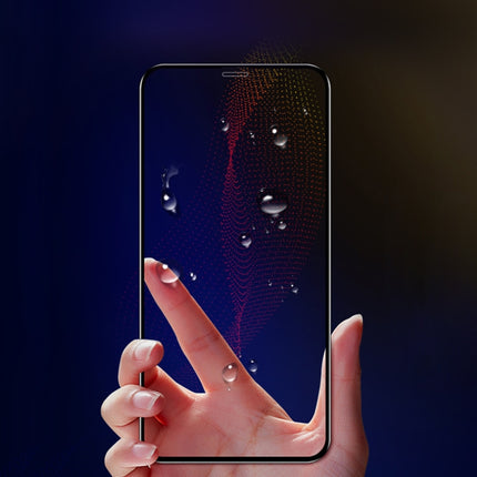 mocolo 0.33mm 9H 3D Full Glue Curved Full Screen Tempered Glass Film for iPhone 11 / XR-garmade.com