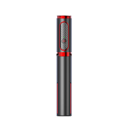 M18 Portable Selfie Stick Remote Control Mobile Phone Holder(Red)-garmade.com