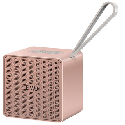 EWA A105 High Hidelity Bluetooth Speaker, Small Size High Power Bass, TWS Bluetooth Technology Support TF(Rose Gold)-garmade.com
