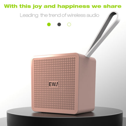 EWA A105 High Hidelity Bluetooth Speaker, Small Size High Power Bass, TWS Bluetooth Technology Support TF(Gold)-garmade.com