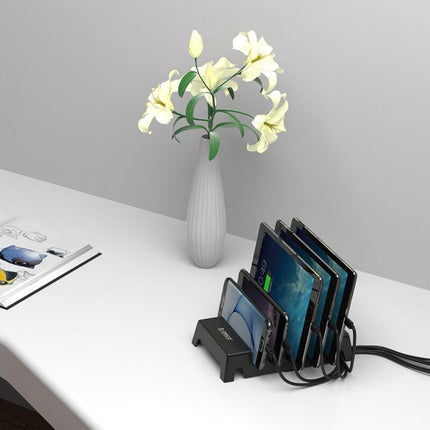 ORICO DK305 5-Slot Desktop Charging Station Bracket(Black)-garmade.com