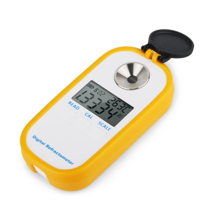 Digital Salt Reader DR201 Digital Salt Refractometer Salinity Specific Gravity Meter 0~28% ...