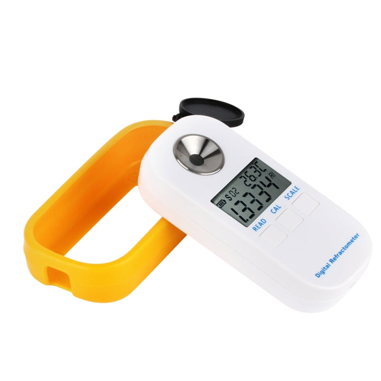 Digital Salt Reader DR201 Digital Salt Refractometer Salinity Specific Gravity Meter 0~28% ...