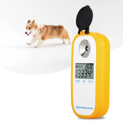 DR503 Animal Clinical Refractometer Veterinary Human Serum Protein Piss Urine Refractometer Pet Dog Cat Specific Gravity Tester-garmade.com