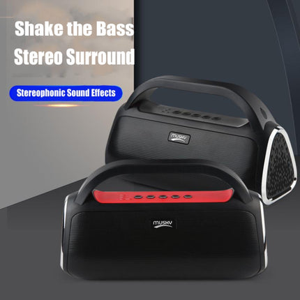 DY18 Wireless Bluetooth Speaker Portable Wireless Speaker Sound System, Support Bluetooth & AUX & TF & Radio-garmade.com