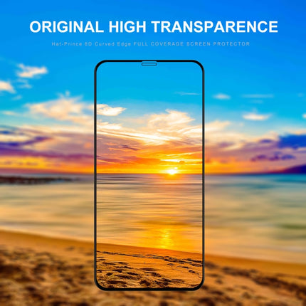 For iPhone 11 Pro Max / XS Max ENKAY Hat-Prince 0.26mm 9H 6D Curved Full Screen Tempered Glass Film-garmade.com