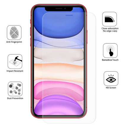 For iPhone 11 / iPhone XR ENKAY Hat-Prince 0.1mm 3D Full Screen Protector Explosion-proof Hydrogel Film-garmade.com