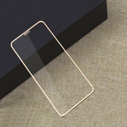 For iPhone 11 Pro PINWUYO 9H 2.5D Full Screen Tempered Glass Film(Rose gold)-garmade.com