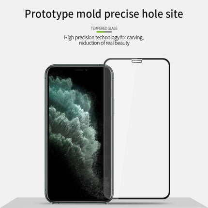For iPhone 11 Pro Max PINWUYO 9H 2.5D Full Screen Tempered Glass Film(White)-garmade.com