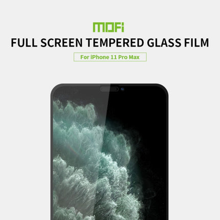For iPhone 11 Pro Max MOFI 9H 2.5D Full Screen Tempered Glass Film(Rose Gold)-garmade.com