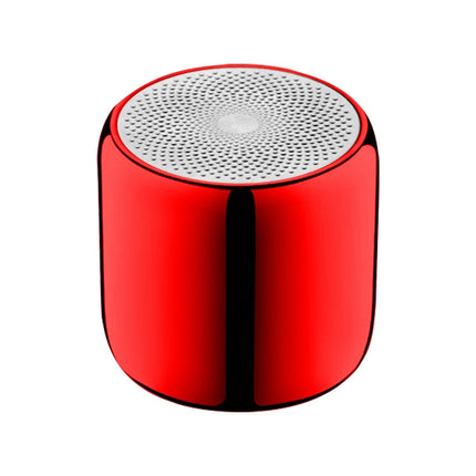 M1 Mini Bluetooth Subwoofer Speaker Portable Aluminium Alloy Wireless TWS Bluetooth, Support Handfree Call(Dream Red)-garmade.com