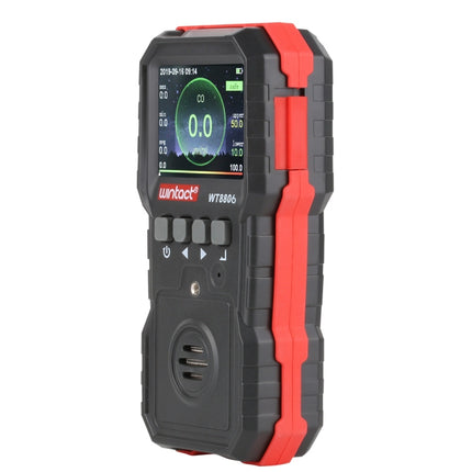 WINTACT WT8806 Carbon Monoxide Monitor Professional Rechargeable Gas Sensor High Sensitive Poisoning Sound-light Vibration Alarm CO Detector-garmade.com