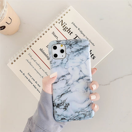 For iPhone 11 TPU Smooth Marbled IMD Mobile Phone Case(Floating Marble F3)-garmade.com