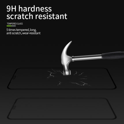 For iPhone 11 Pro PINWUYO 9H 3D Curved Tempered Glass Film(Black)-garmade.com