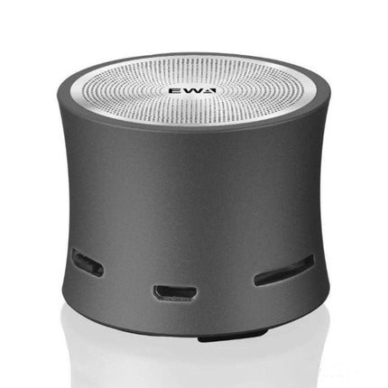 EWA A104 Bluetooth Speaker MP3 Player Portable Speaker Metallic USB Input MP3 Player Stereo Multimedia Speaker(Grey)-garmade.com