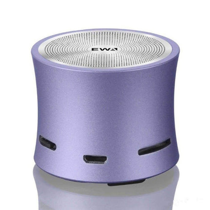 EWA A104 Bluetooth Speaker MP3 Player Portable Speaker Metallic USB Input MP3 Player Stereo Multimedia Speaker(Blue)-garmade.com