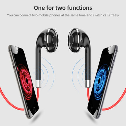 BT313 Magnetic Earbuds Sport Wireless Headphone Handsfree bluetooth HD Stereo Bass Headsets with Mic(Red)-garmade.com