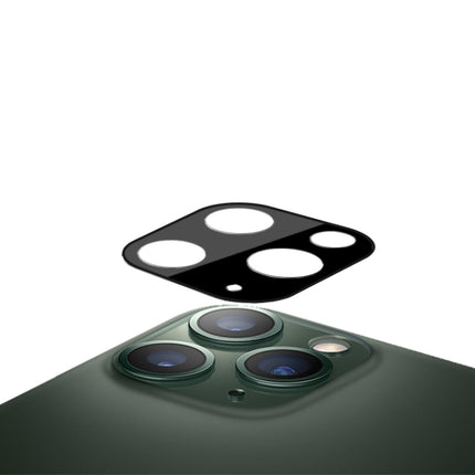 For iPhone 11 mocolo 0.15mm 9H 2.5D Round Edge Rear Camera Lens Tempered Glass Film(Black)-garmade.com