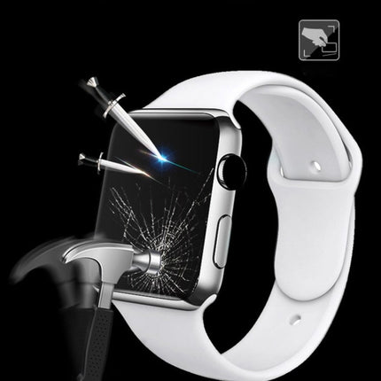 For Apple Watch series 5 /4 40mm 2pcs mocolo 0.33mm 9H 3D Round Edge Tempered Glass Film-garmade.com