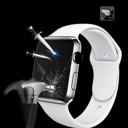 For Apple Watch series 5 / 4 44mm 2pcs mocolo 0.33mm 9H 3D Round Edge Tempered Glass Film-garmade.com