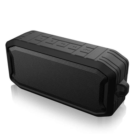 M3 Wireless Bluetooth Speakers Waterproof Portable Outdoor Loudspeaker Mini Box Speaker Support FM & TF & U Disk(Black)-garmade.com