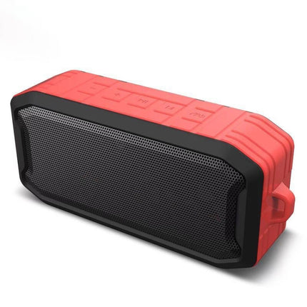 M3 Wireless Bluetooth Speakers Waterproof Portable Outdoor Loudspeaker Mini Box Speaker Support FM & TF & U Disk(Red)-garmade.com