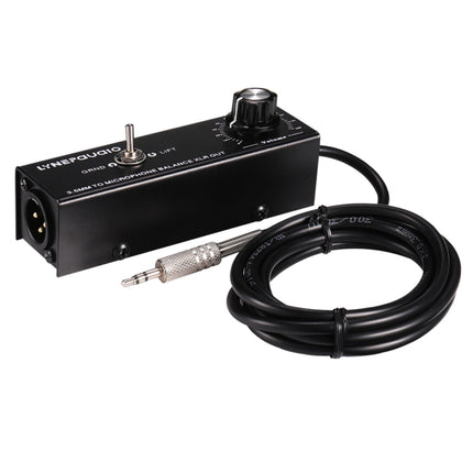 B012 Professional Stereo Signal Converted to Microphone Balanced Signal Output-garmade.com