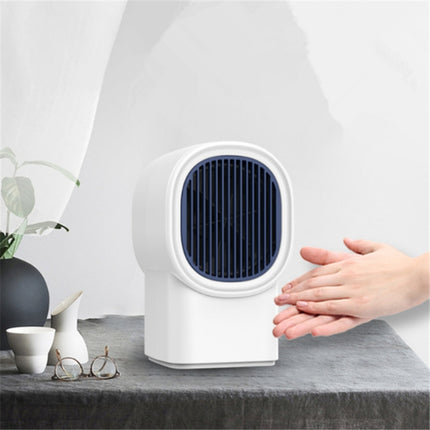 Home Heater Dormitory Small Silent Hot Air Blower(White)-garmade.com