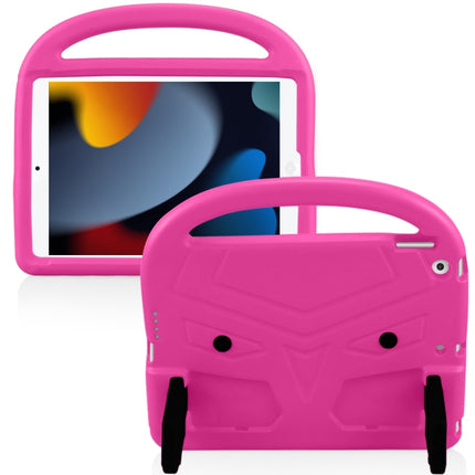 For iPad 10.2 Sparrow Style EVA Material Children Shockproof Casing Shell(Rose pink)-garmade.com