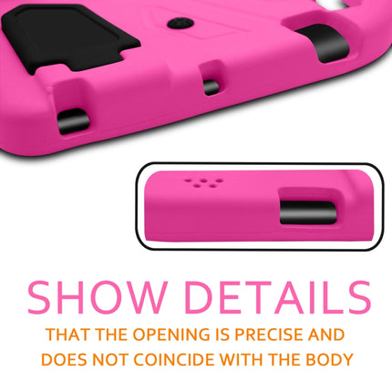 For iPad 4/3/2 Sparrow Style EVA Material Children Shockproof Casing Shell(Rose Pink)-garmade.com