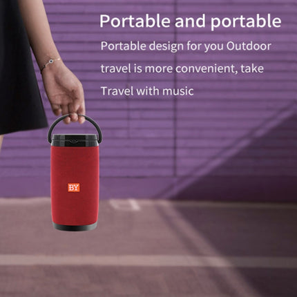 NBY 6650 Portable Multi-function Bluetooth Speaker 3D Surround Stereo Sound, Support Wireless Charging(Blue)-garmade.com