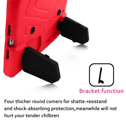 For iPad Mini 5 / 4 / 3 / 2 / 1 Sparrow Style EVA Children's Flat Anti Falling Protective Shell(Red)-garmade.com