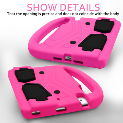 For iPad Mini 5 / 4 / 3 / 2 / 1 Sparrow Style EVA Children's Flat Anti Falling Protective Shell(Rose pink)-garmade.com