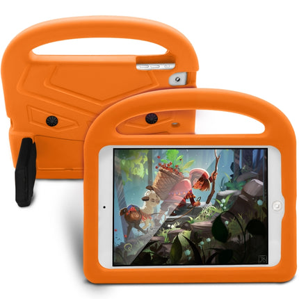 For iPad Mini 5 / 4 / 3 / 2 / 1 Sparrow Style EVA Children's Flat Anti Falling Protective Shell(Orang)-garmade.com