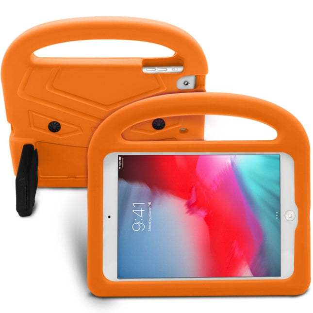 For iPad Mini 5 / 4 / 3 / 2 / 1 Sparrow Style EVA Children's Flat Anti Falling Protective Shell(Orang)-garmade.com